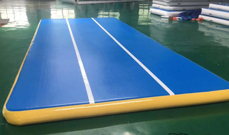 Aufblasbare Gymnastik-Airtrack-Matte mit Pumpe