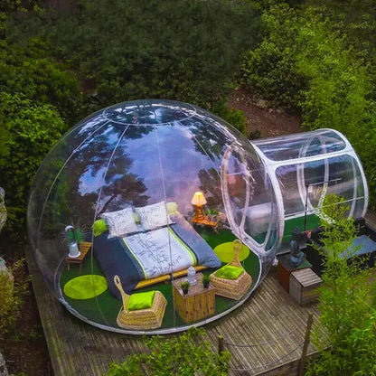 360 Starry Sky Transparent Inflatable Bubble House for Camping