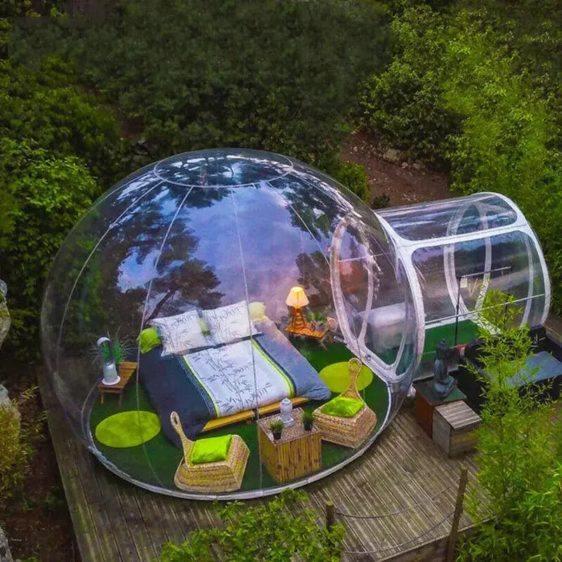 360 Starry Sky Transparent Inflatable Bubble House for Camping