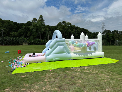 Inflatable Jungle Water Play Obstacle Course