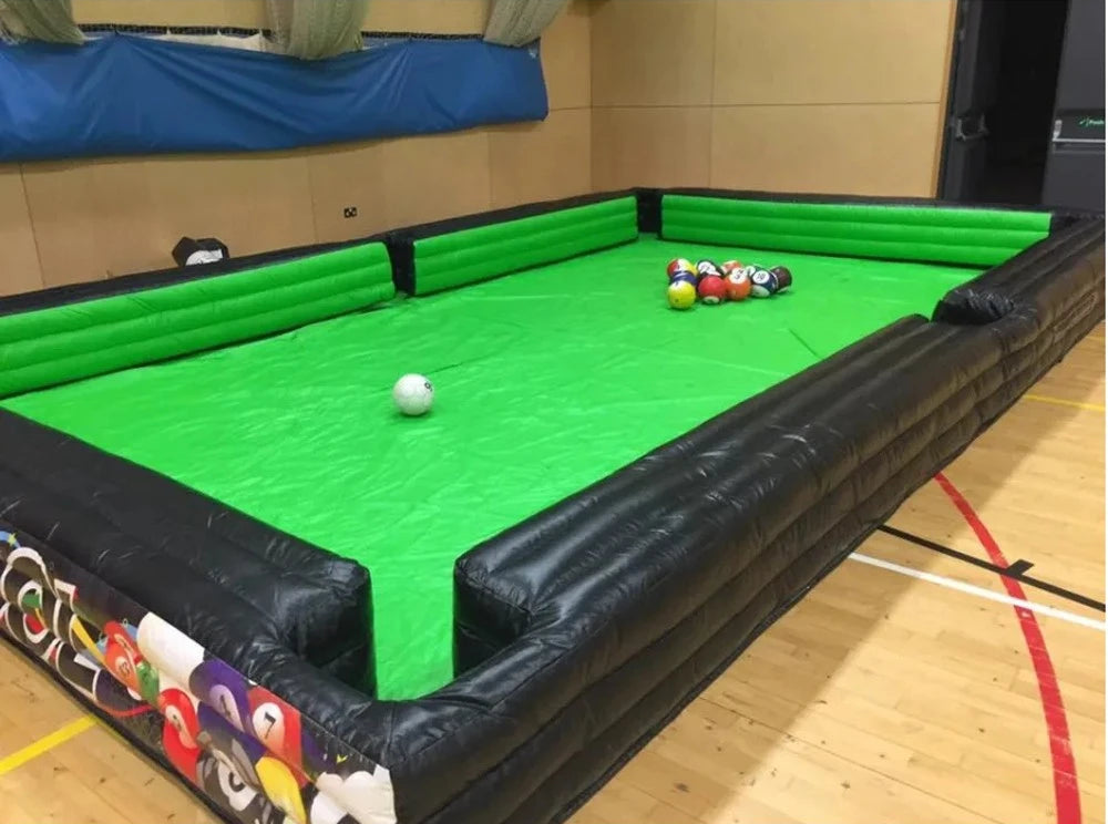 Inflatable Snooker Football Game for Events