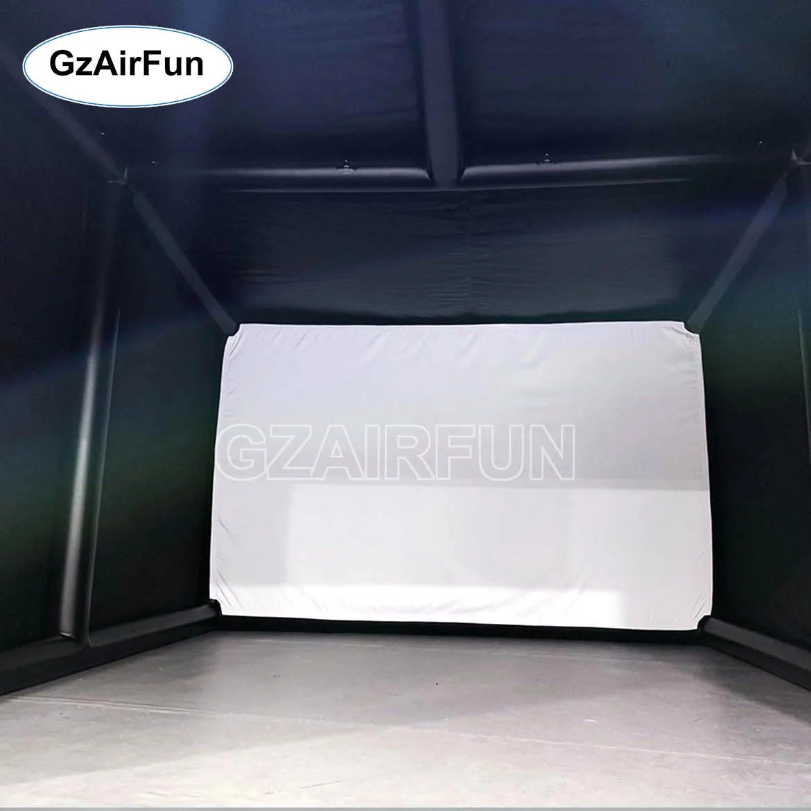 Inflatable Golf Simulator Tent High Definition Screen Rentals