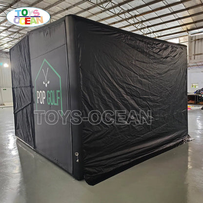 Inflatable Golf Simulator Tent High Definition Screen Rentals