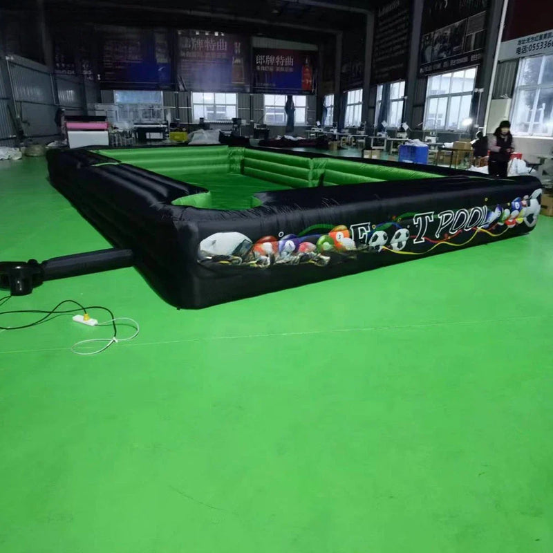 Inflatable Snooker Football Game for Events