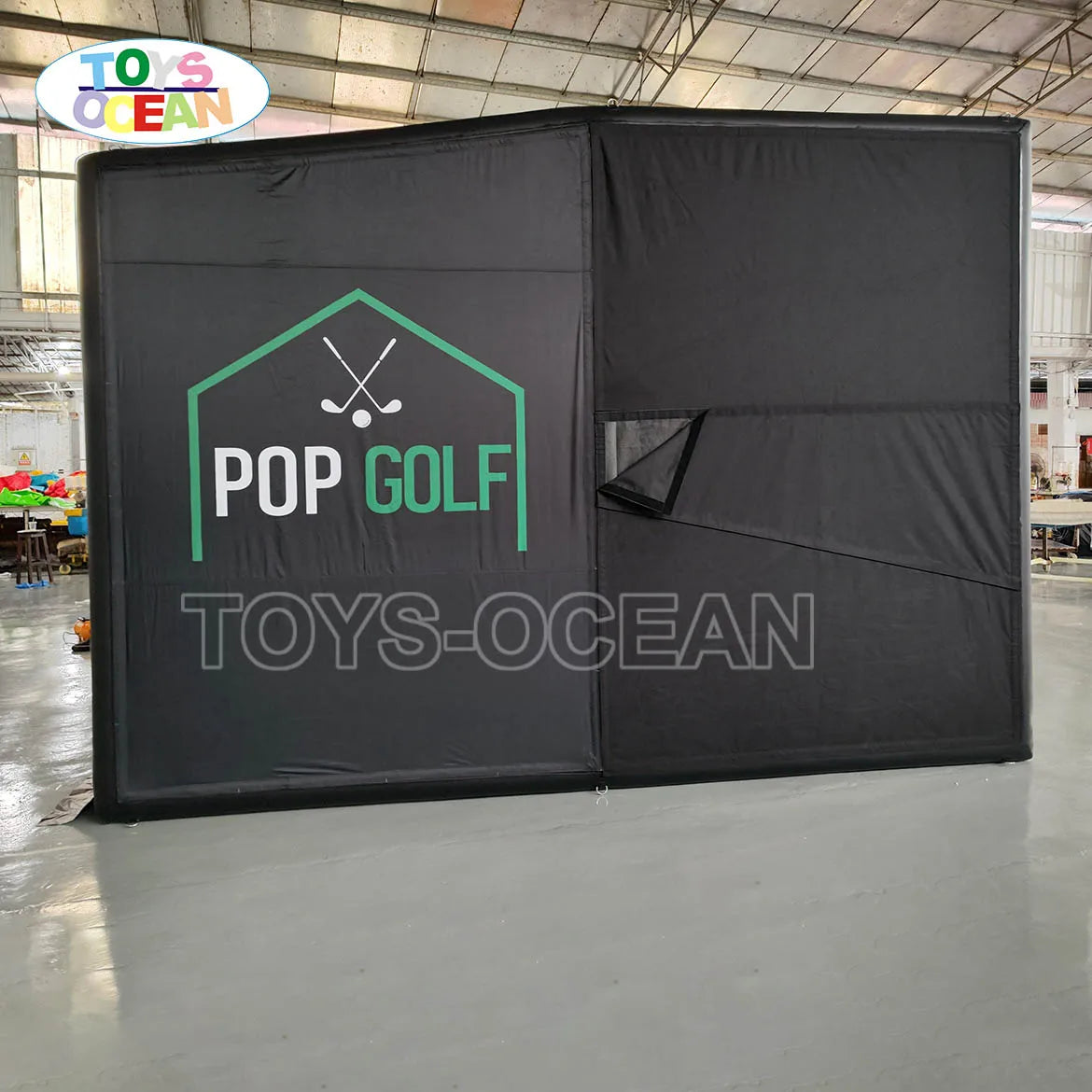 Inflatable Golf Simulator Tent High Definition Screen Rentals