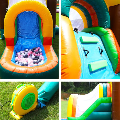 Toboggan aquatique gonflable pour enfants
