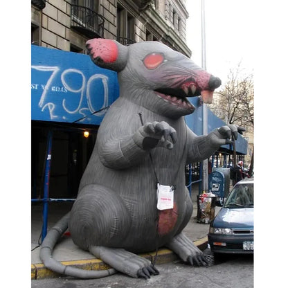 Giant Inflatable Rat Mouse With Blower
