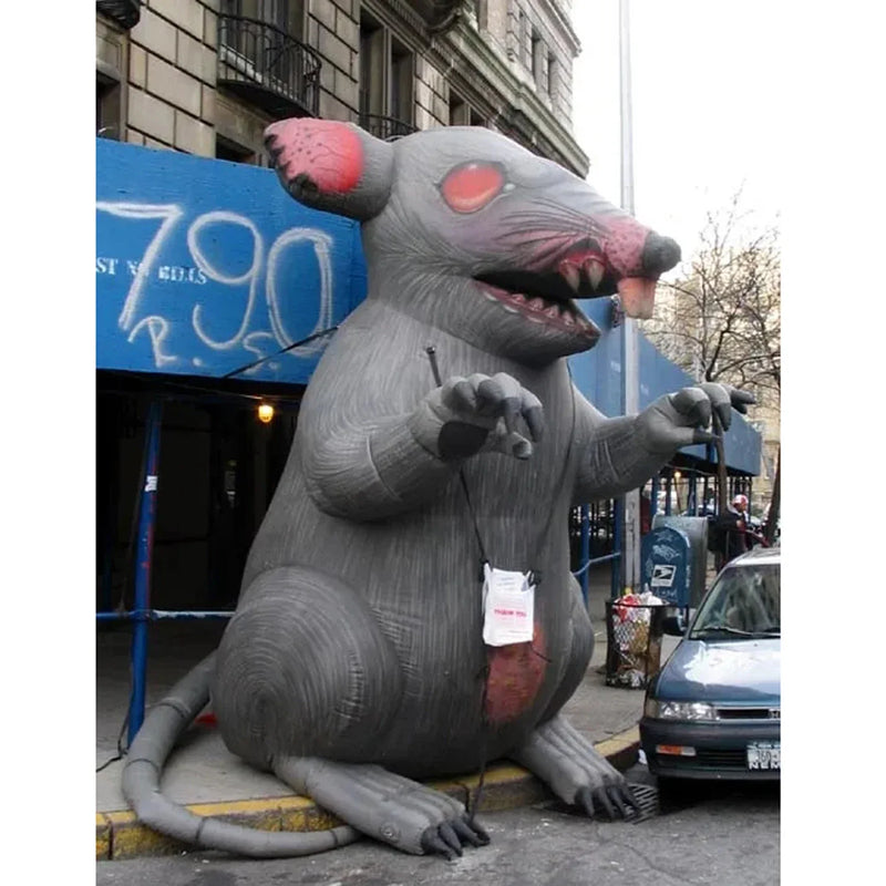 Giant Inflatable Rat Mouse With Blower