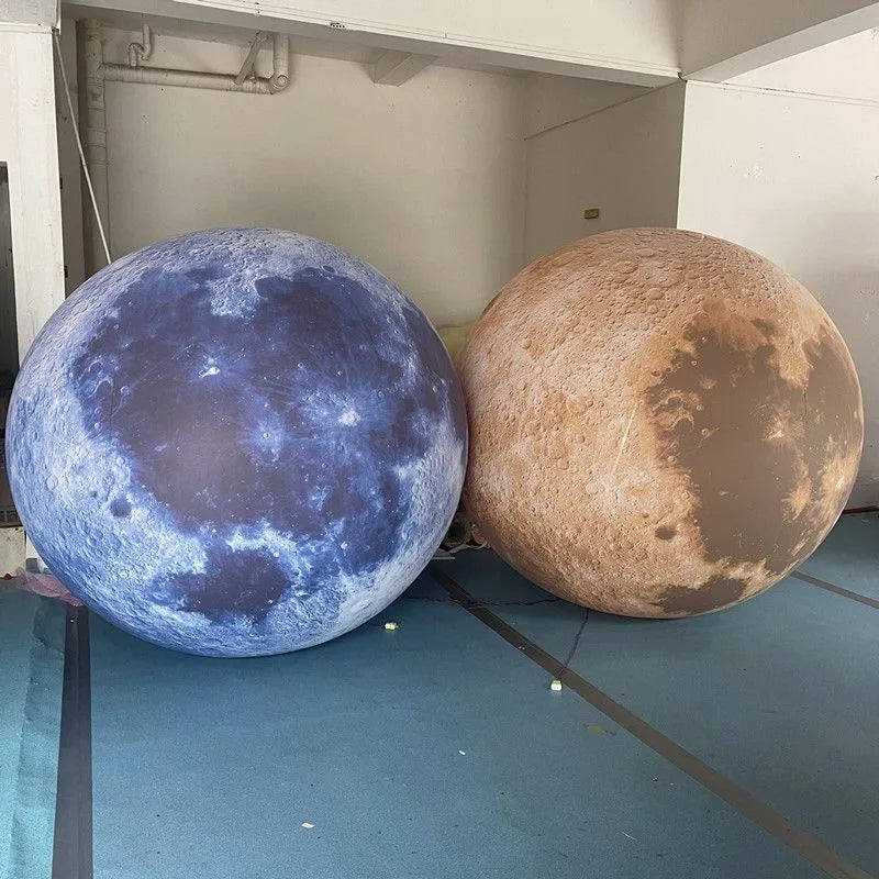 Inflatable Giant Planets Moon Earth Jupiter Sun Balloons