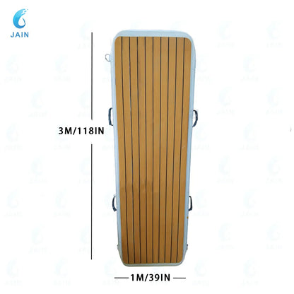 Inflatable Gangway Floating Dock with Non-Slip Surface