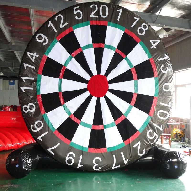 Jeu de fléchettes gonflable pour jeux d'extérieur