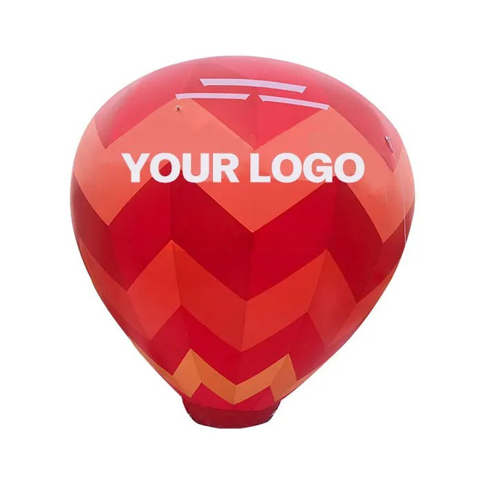 Aufblasbarer Boden-Heißluftballon für Außenwerbung
