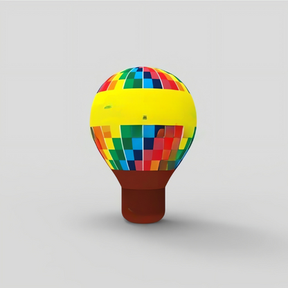 Inflatable Hot Air Balloon Shaped Ground Ball