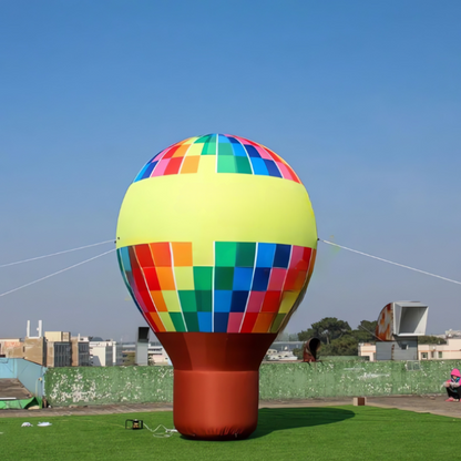 Inflatable Hot Air Balloon Shaped Ground Ball