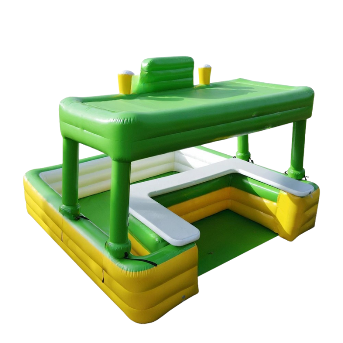 Floating Inflatable Pool Bar for Backyard Parties