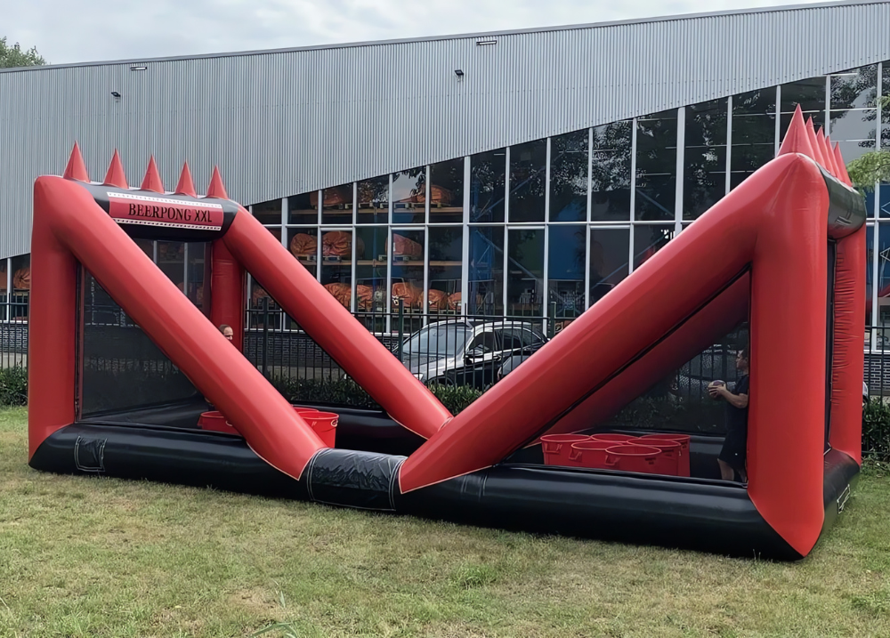Aufblasbares Bier-Pong-Spiel mit individuellem Design
