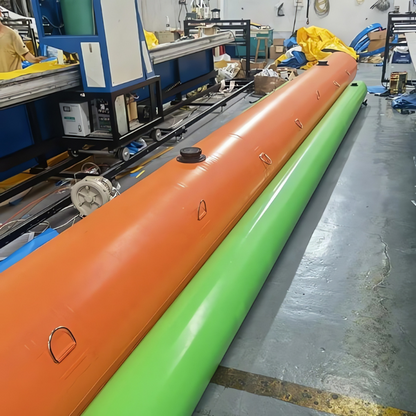 Durable Inflatable Flood Protection Barrier