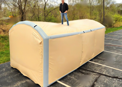 Garaje inflable impermeable para coches