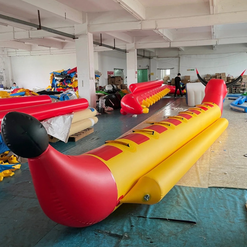 Aufblasbares schleppbares Bullen-Wasserspielzeug-Schlauchboot