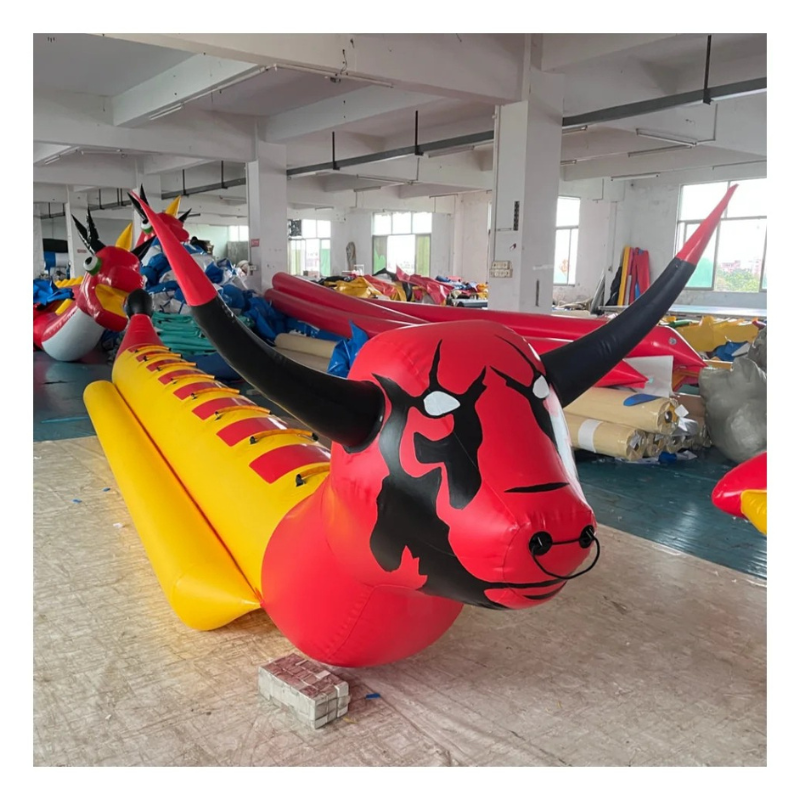 Inflatable Towable Bull Water Toy Tube