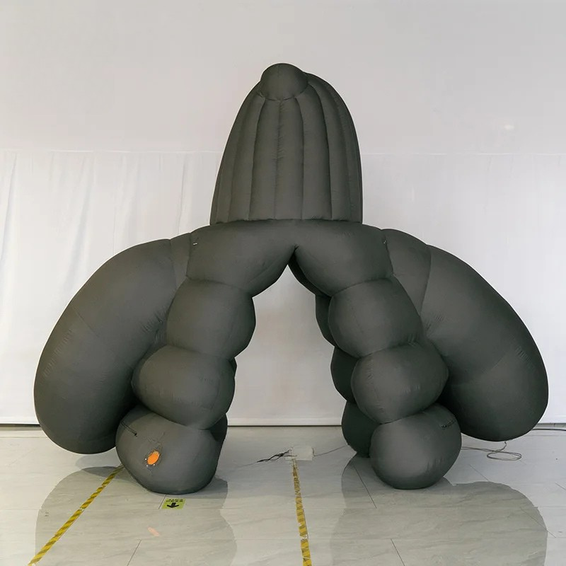 Giant Cartoon Inflatable Coat Entrance