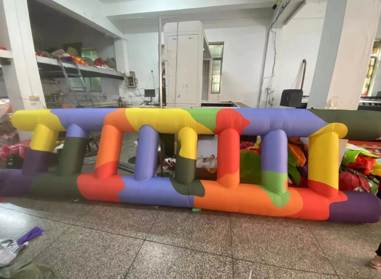 Colorful Outdoor Inflatable Ladder Decoration