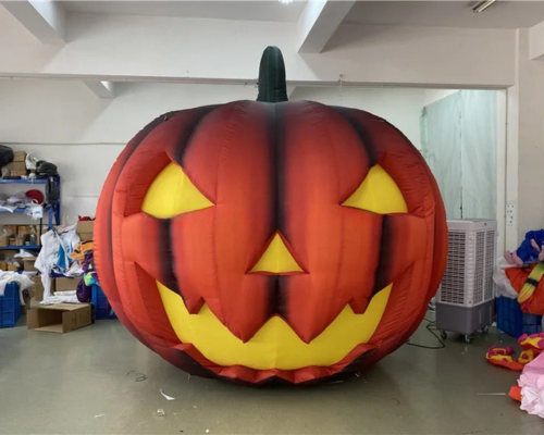 20ft Light-Up Halloween Inflatable Pumpkin