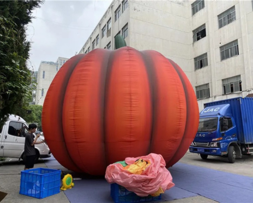 20ft Light-Up Halloween Inflatable Pumpkin
