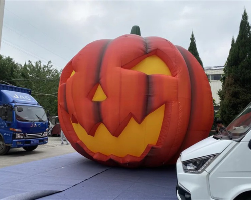 20ft Light-Up Halloween Inflatable Pumpkin