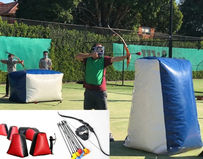 Aufblasbares Archery Tag Equipment mit Bögen