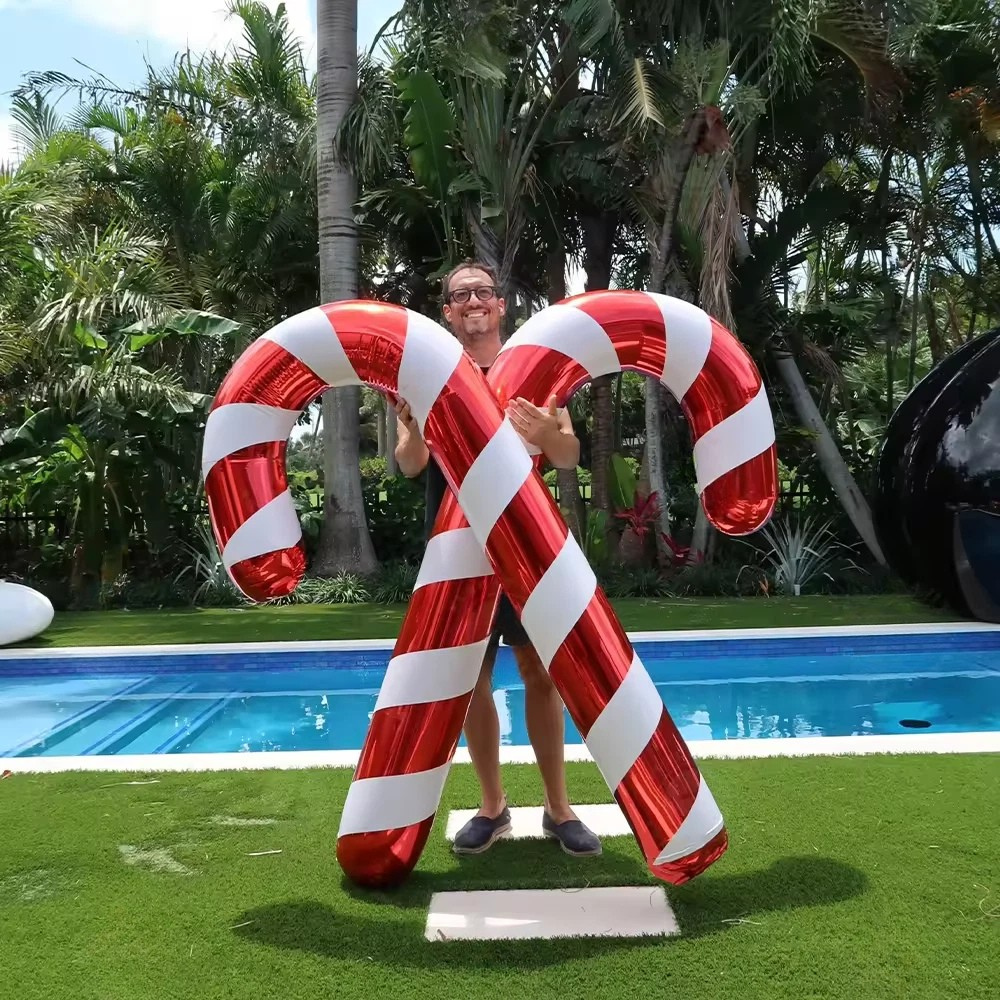 Inflatable Christmas Archway Decoration for Outdoor Festivities