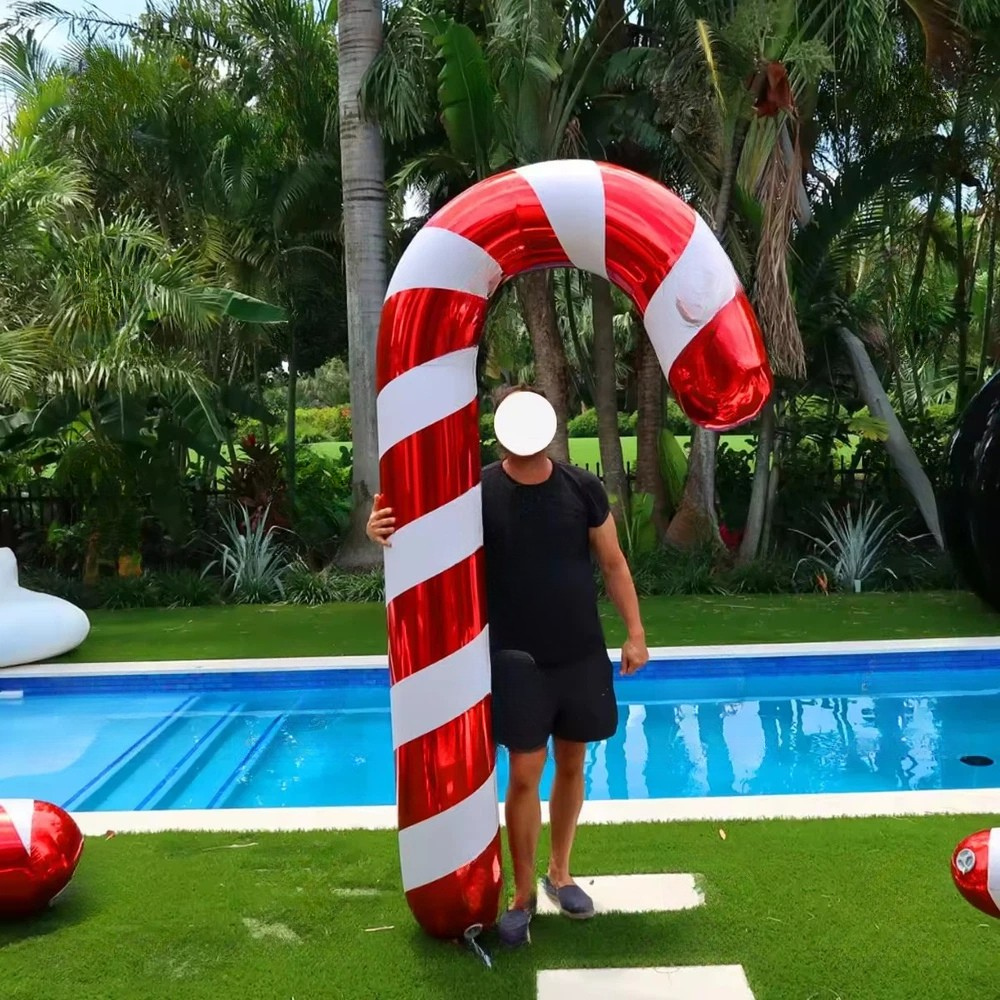 Inflatable Christmas Archway Decoration for Outdoor Festivities