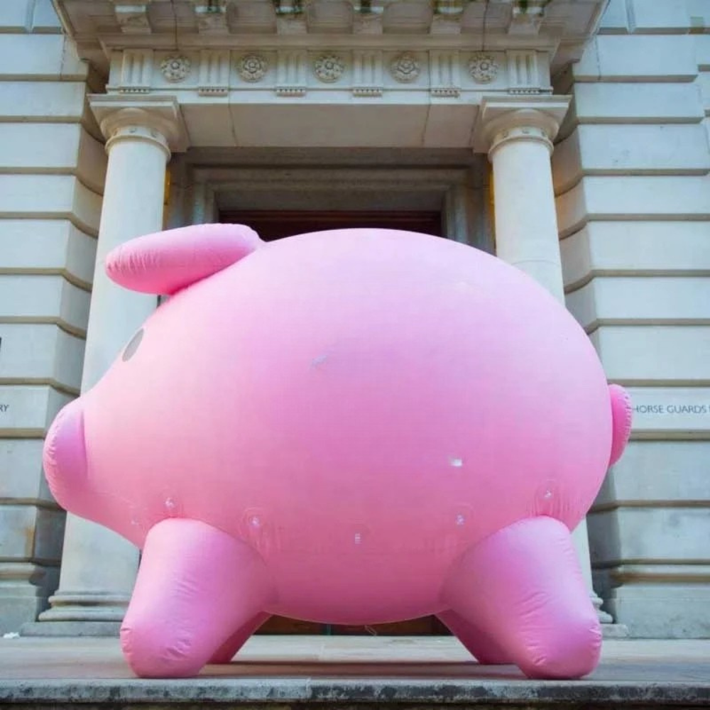 Aufblasbares Schwein Ballon Werbung Robust Wasserfest