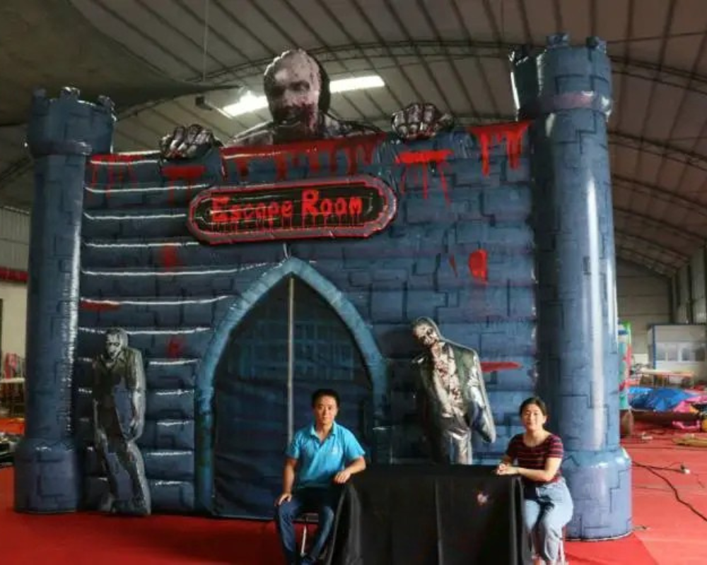 Inflatable Haunted House for Halloween Celebrations