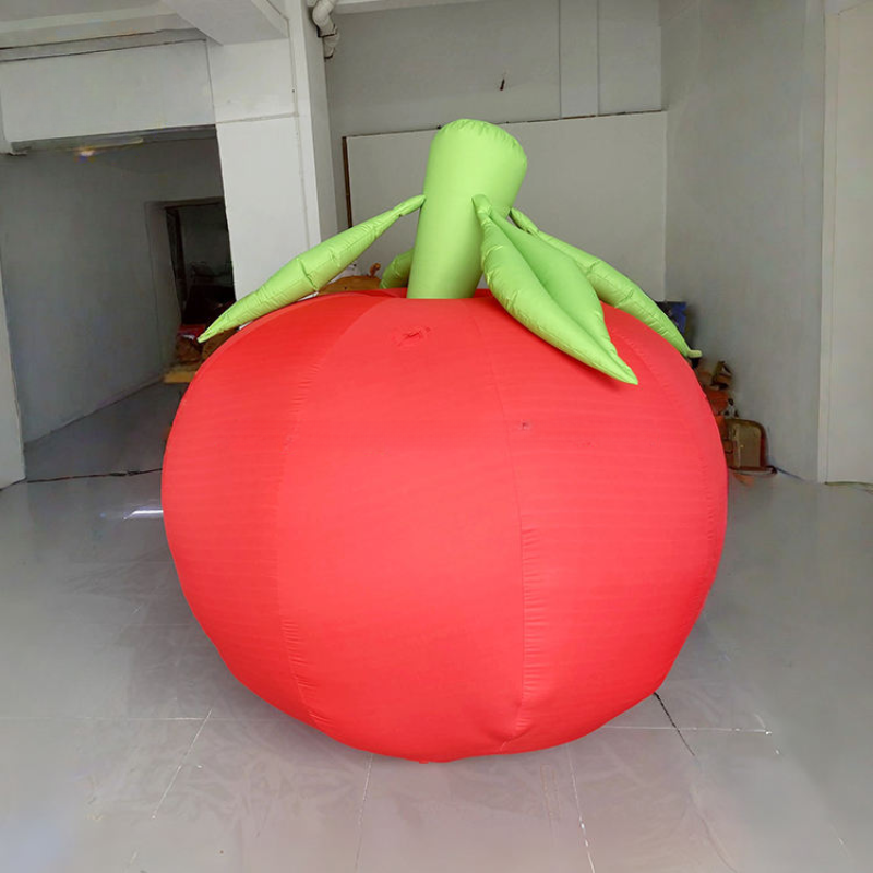 Commercial Tomato Inflatable Display for Markets and Festivals