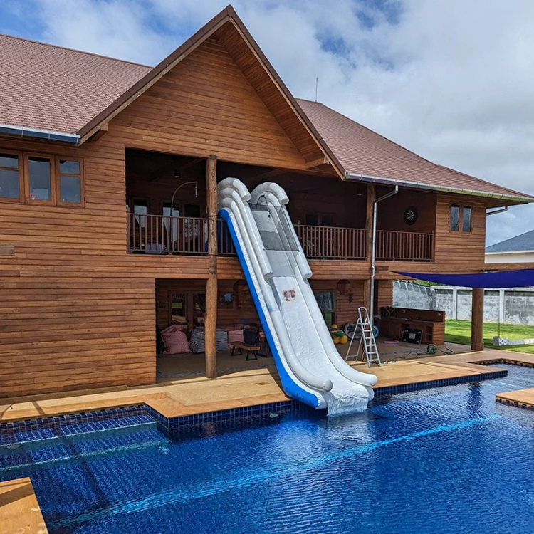 Inflatable Blow Up Water Slide Pool