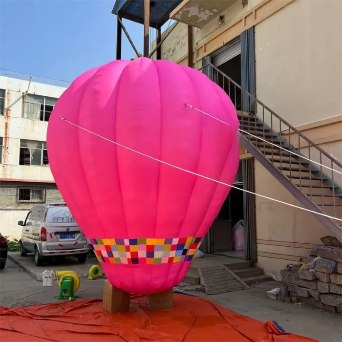 Montgolfière gonflable simulée pour événements