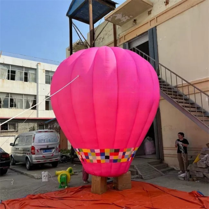 Montgolfière gonflable simulée pour événements