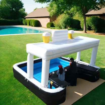 Inflatable Pool Bar for Backyard Parties and Events