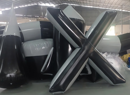 Inflatable Laser Tag Arena with Bunkers