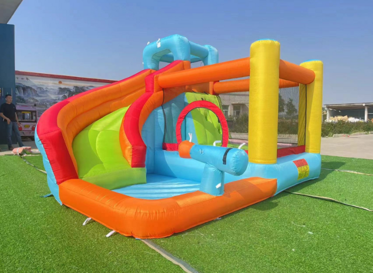Inflatable Water Slide with Pool Combo