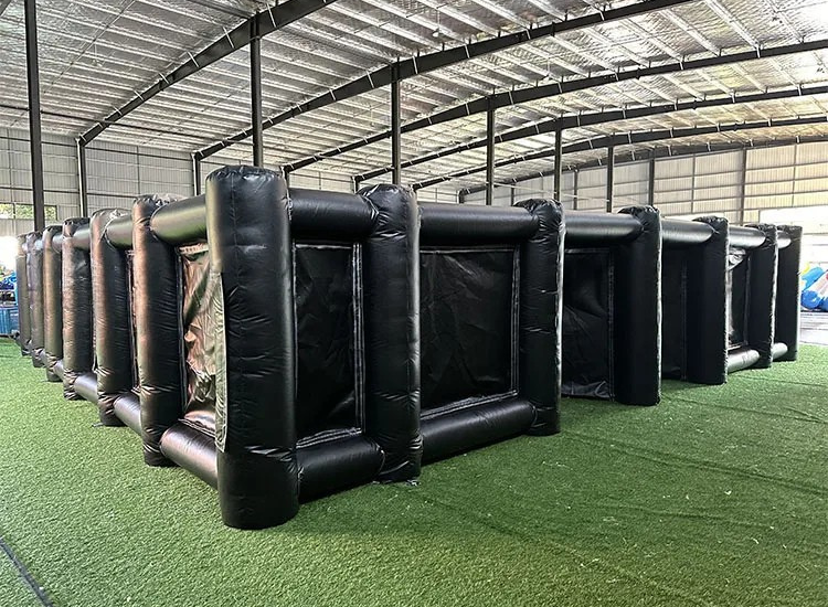 Aufblasbare Labyrinthspiele für den Outdoor-Spaß