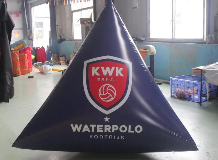 Aufblasbare Wassermarken für Rennen mit individuellem Logo