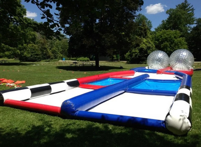 Robuste aufblasbare Zorb-Ball-Rennbahn