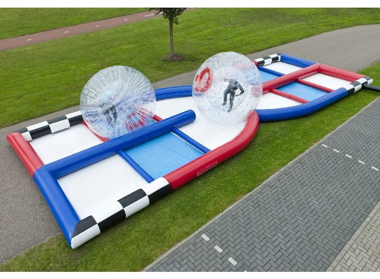 Robuste aufblasbare Zorb-Ball-Rennbahn