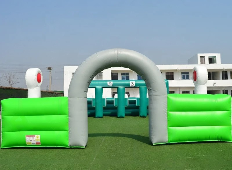 Inflatable Derby Pony Hops Race Track