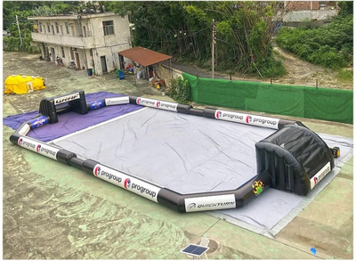 Cancha Hinchable de Fútbol para Partidos de Entrenamiento
