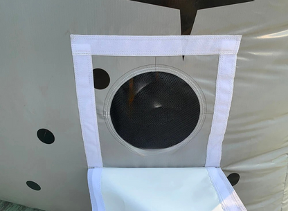 Customizable Inflatable Laser Maze Game