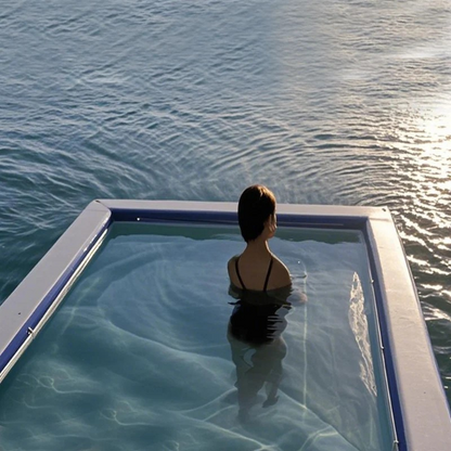 Inflatable Anti-Jellyfish Swimming Pool Oasis