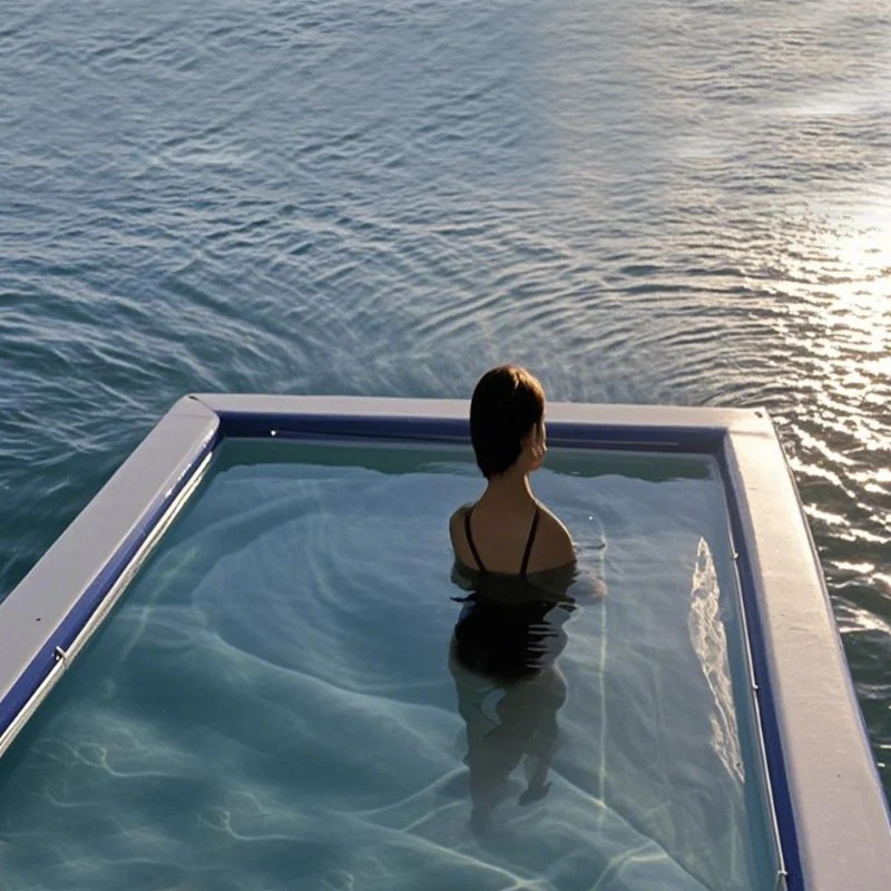 Inflatable Anti-Jellyfish Swimming Pool Oasis